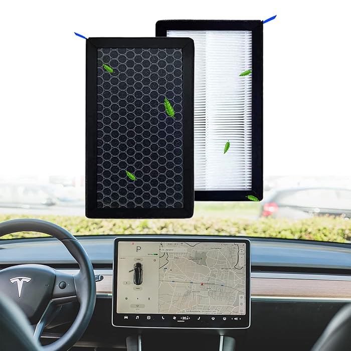 Buy Tesla Air Filter KIKIMO Tesla HEPA Filter Model 3 2017 2018 2019