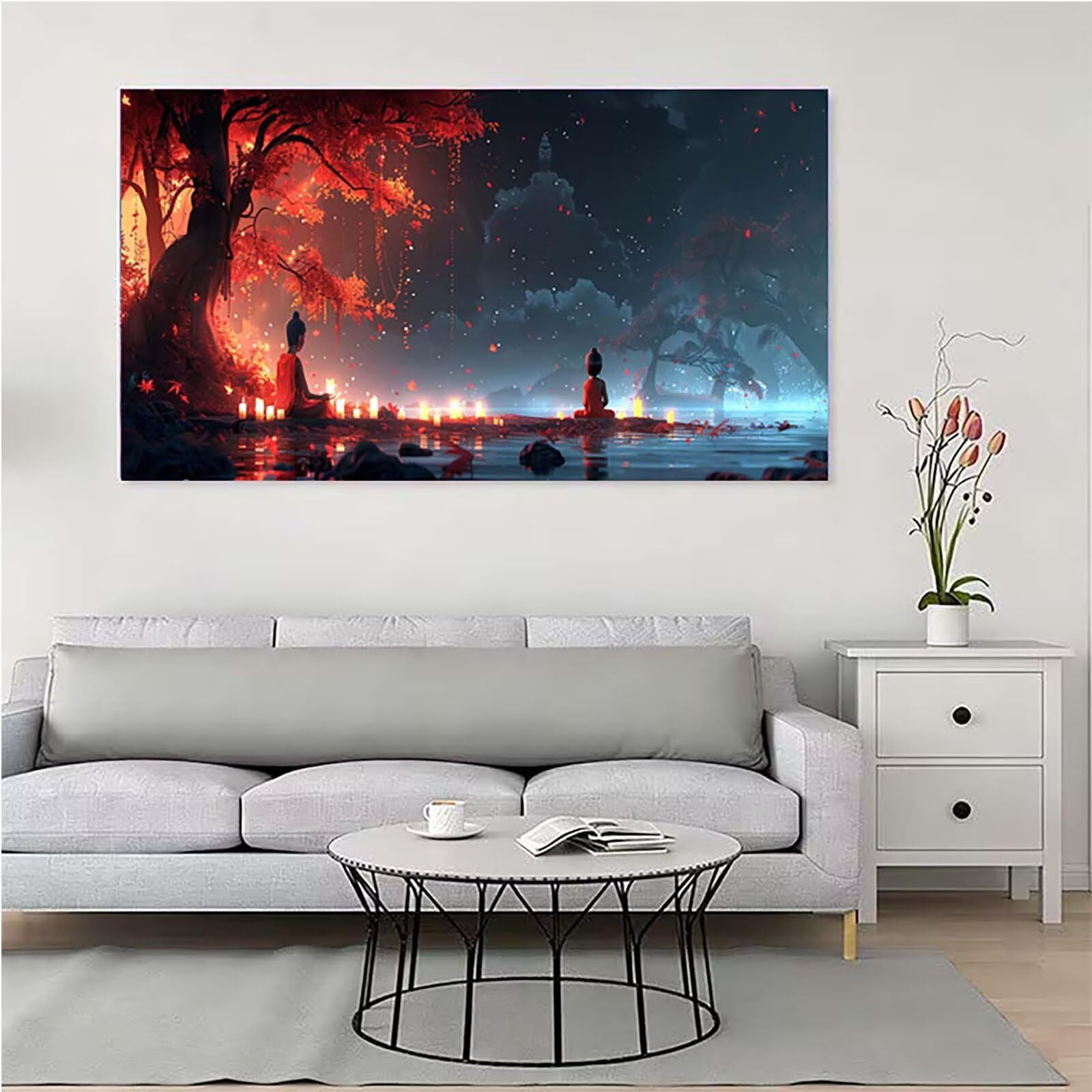 Zen Diamond Painting Grandi Dimensioni 45x90cm, Diamond Painting O-9416