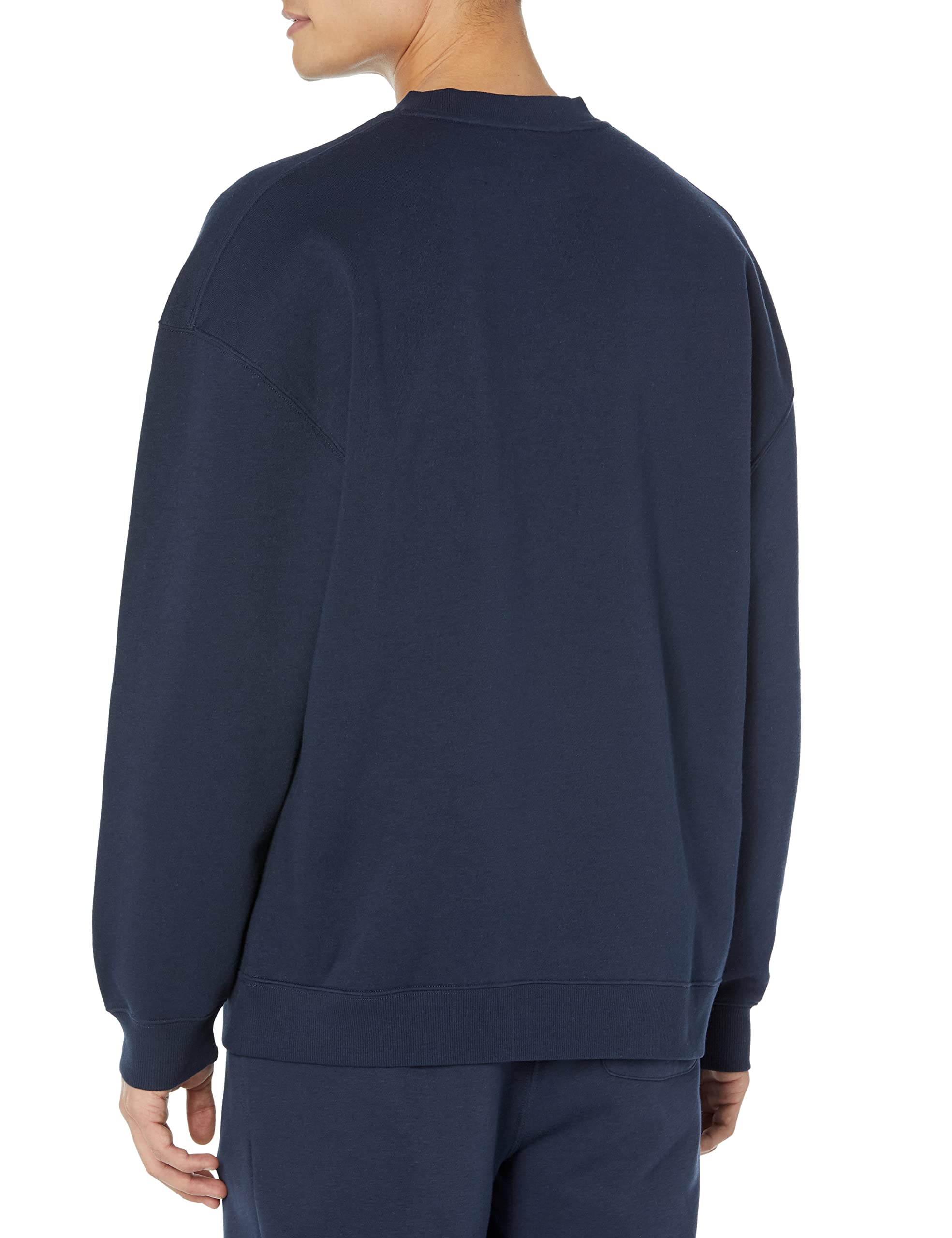 Amazon Essentials Homme Sweat-Shirt Oversize à Col Rond (Grandes Tailles Disponibles)