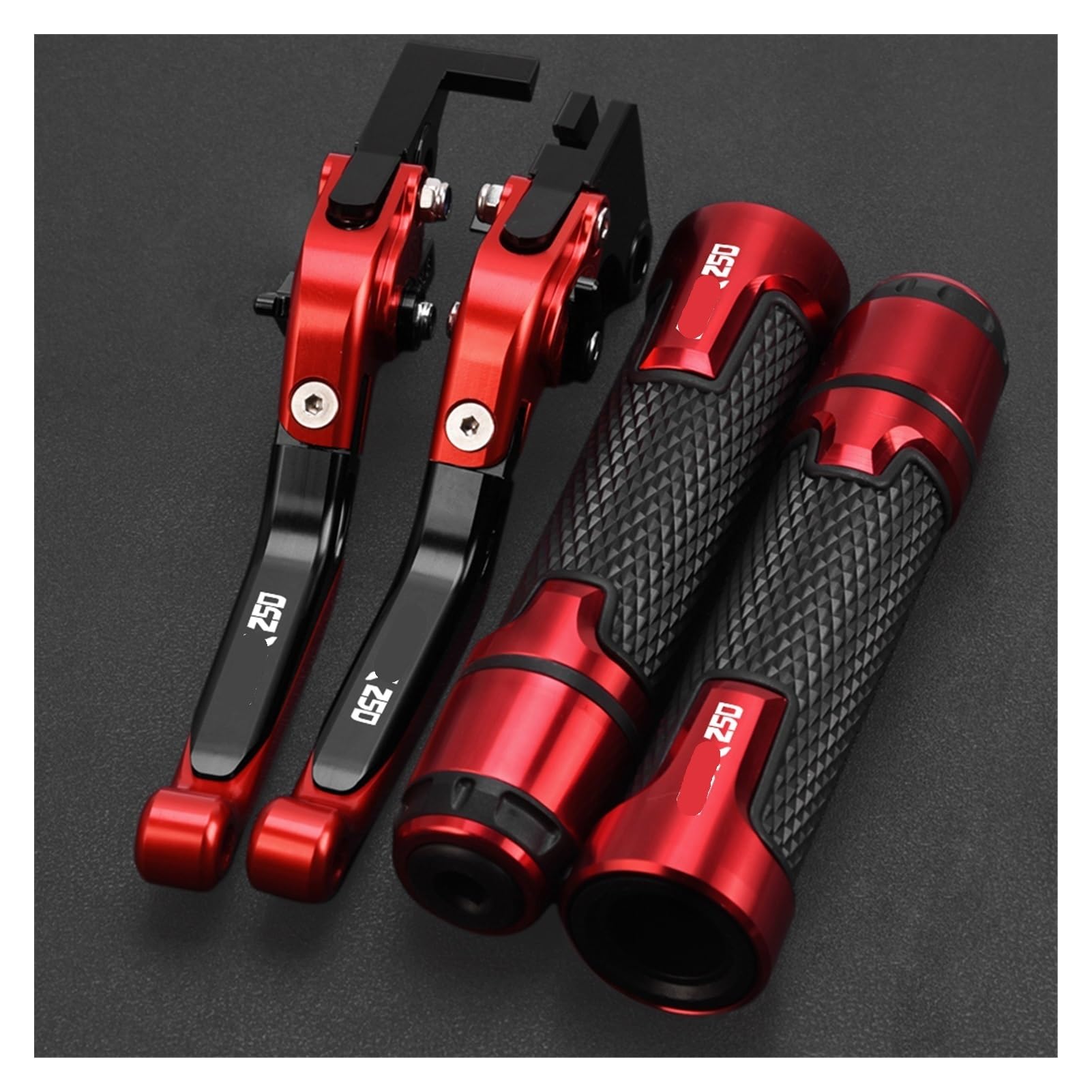 Lsdsaaza 2 For Cbr250r For Cbr250rr For Cbr250 011-018 Motorcycle Adjustable Brake Clutch Levers Handlebar Grip Motorcycle Brake Clutch Lever