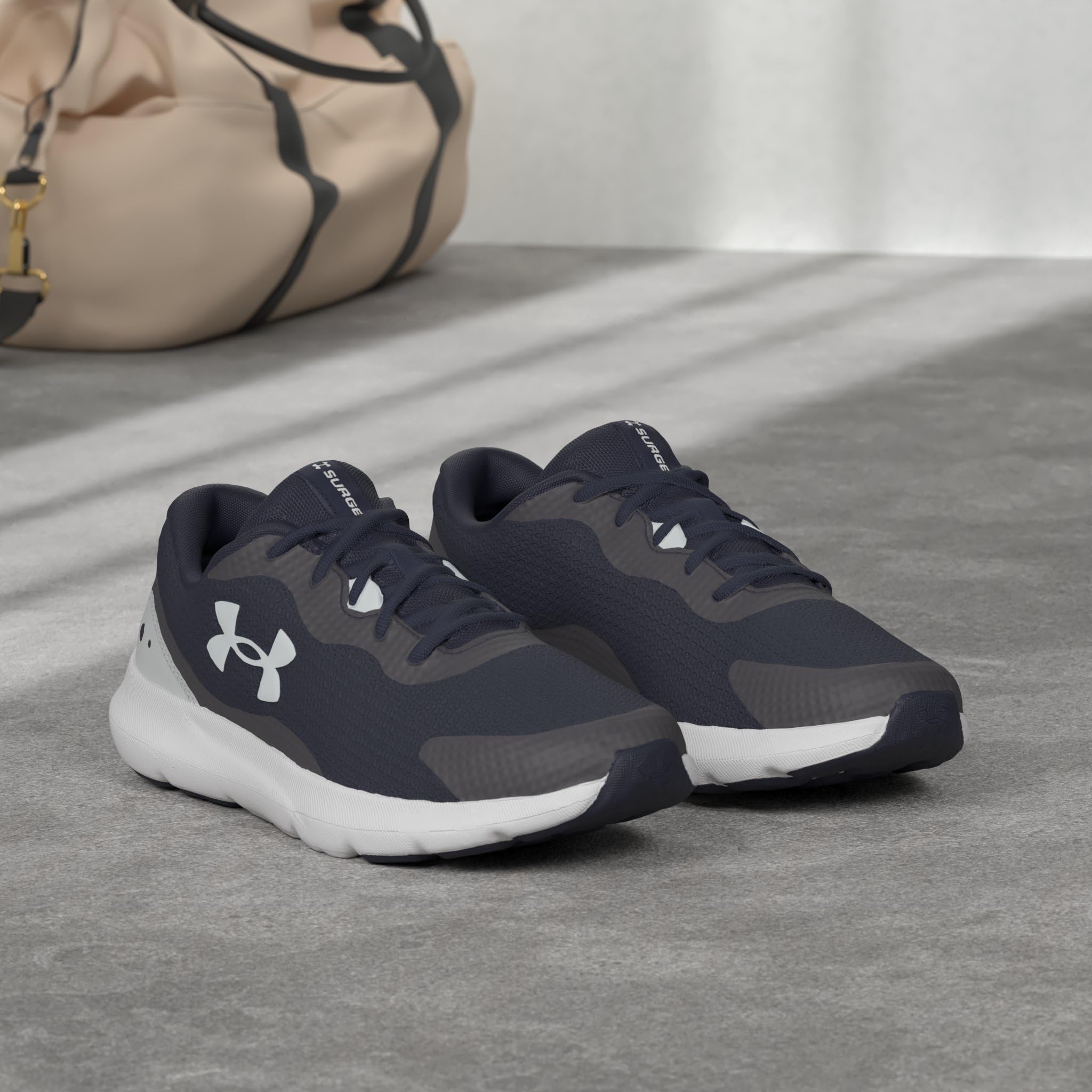 Under Armour Surge 3, Zapatillas para correr Hombre, Azul, 42 EU