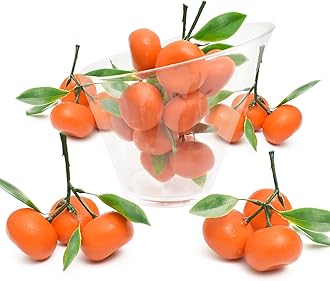 Mini fake orange 6pcs