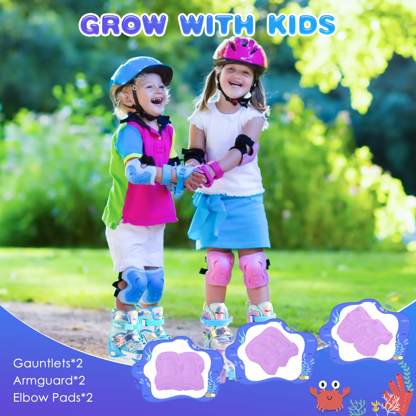 Patines de ruedas para niños, tamaño ajustable, para niños principiantes, patines para niños pequeños con 8 ruedas iluminadas, patinaje al aire libre para niños y niñas, zapatos de patinaje 6