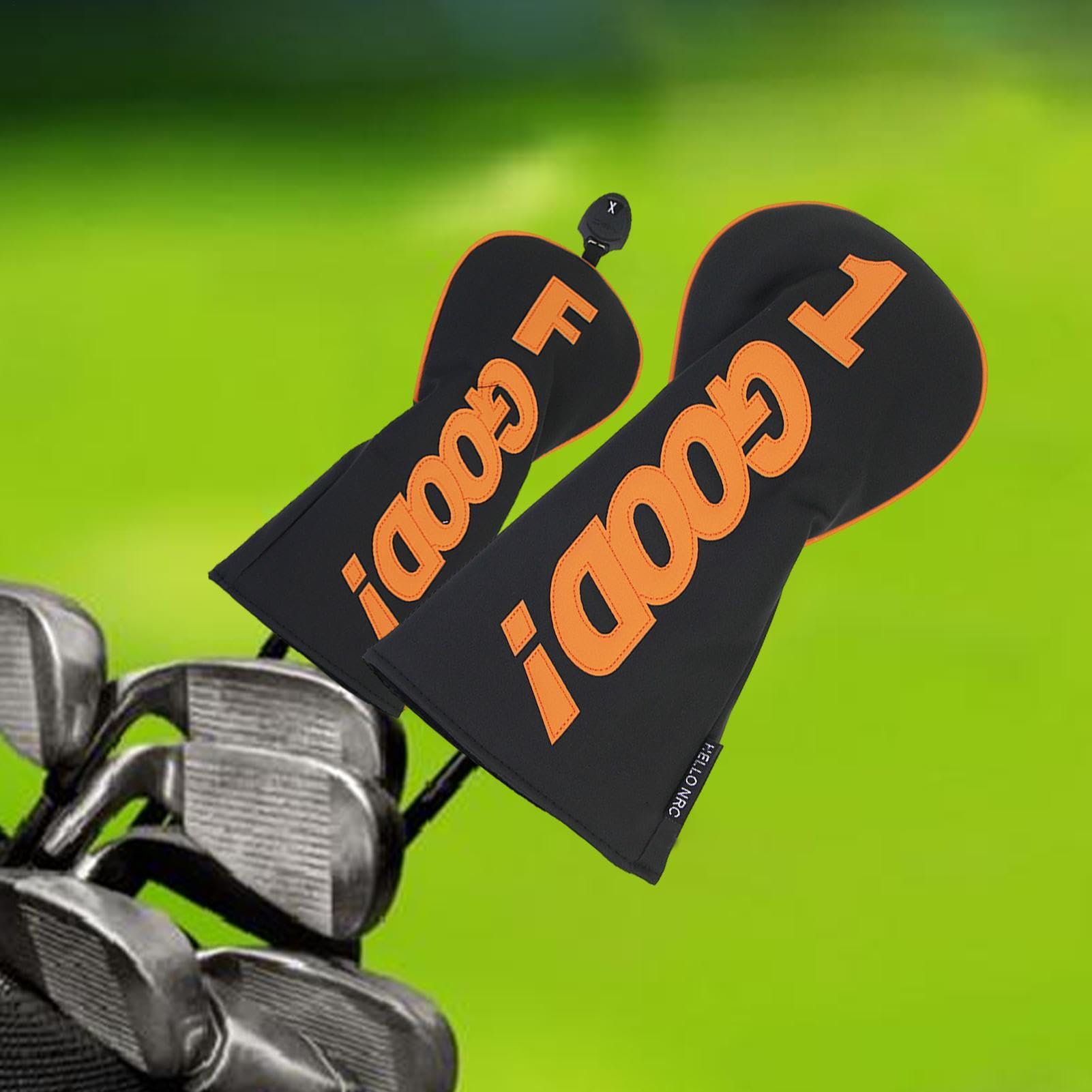 Golfschläger-Kopfbedeckungen, Golfschläger-Putter-Abdeckung – PU-Leder-Pu wasserdicht aus PU-Leder für Golf Club | Tragbares Sportzubehör für Herren