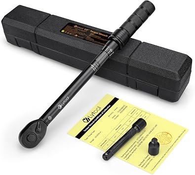 Lytool 1/2" Drive Torque Wrench Set, 20-230Nm Car Wheel Torque Wrench