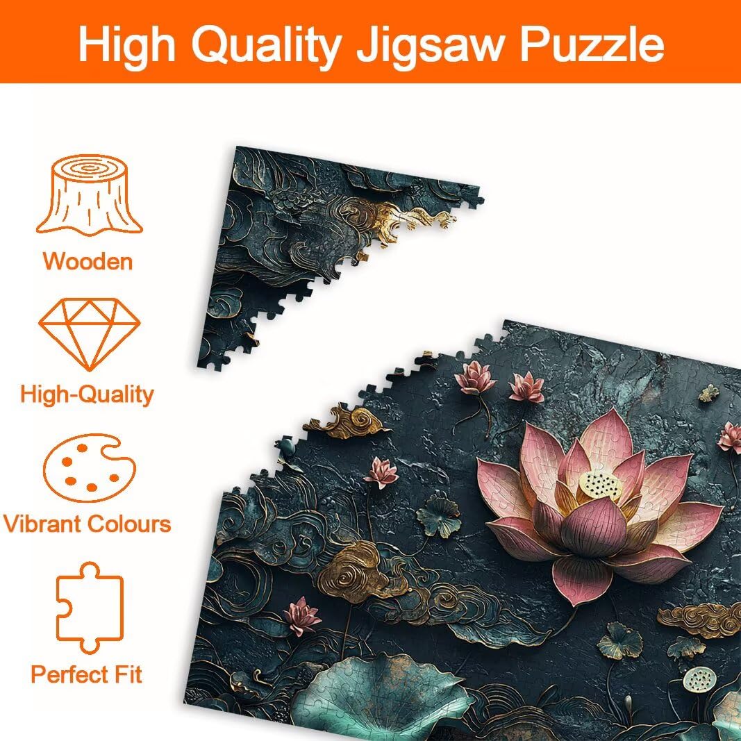 Puzzle Loto, Puzzle 5000 Pezzi Adulti per Decor, Regalo Donna/Uomo -8546