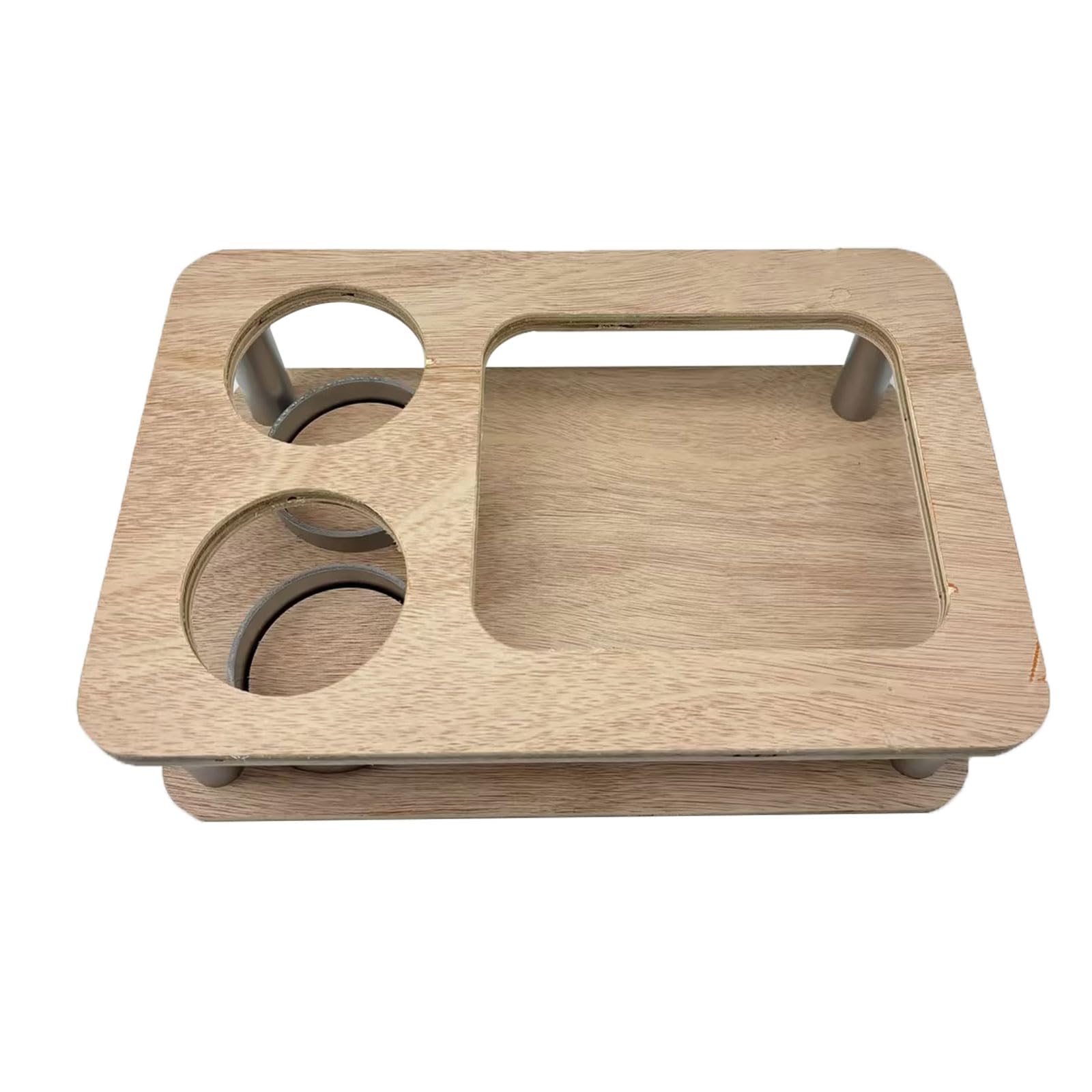 Mesa de aperitivos portátil con bandeja resistente, plato y soporte para postres, accesorio para el hogar para relajación y comodidad en la sala de estar, ideal para aperitivos y bebidas