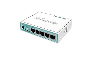 MikroTik有線LANルーターhEX【RB750Gr3】 Amazon.com: Mikrotik hEX RB750Gr3 5-port Ethernet Gigabit