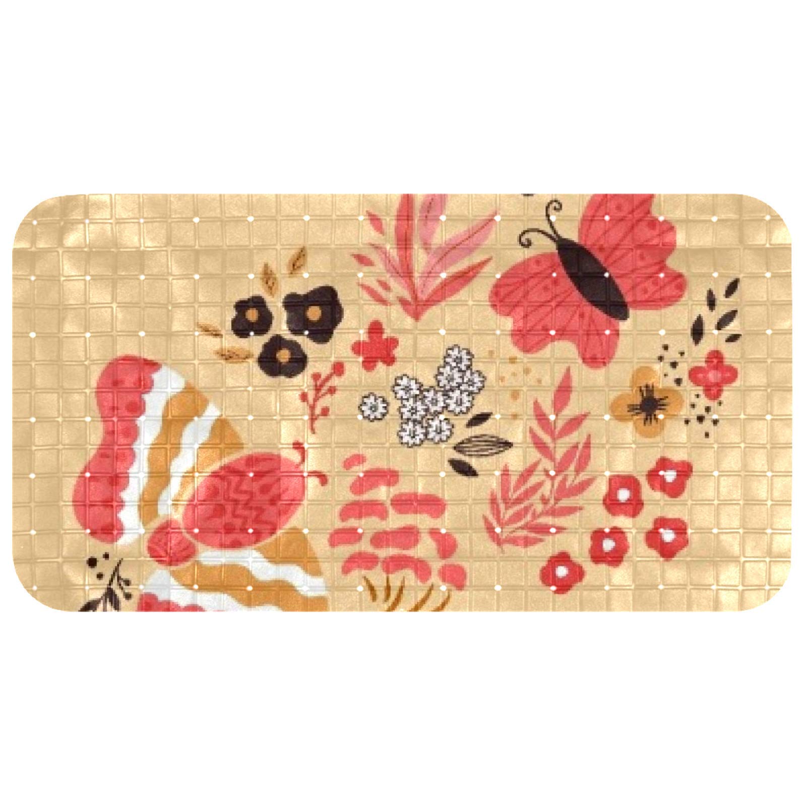 Tapis de bain pour enfants lavable en machine pour sécuriser la baignoire