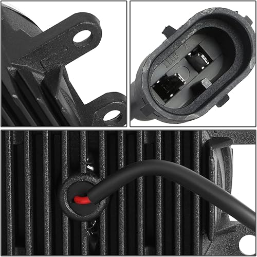 Miniatura 4 de DNA MOTORING FL-ZTL-368-SM - Par de faros antiniebla LED con diseño de ojos de insectos, compatibles con 10-13 4Runner  12-20 Tacoma  07-14 Camry