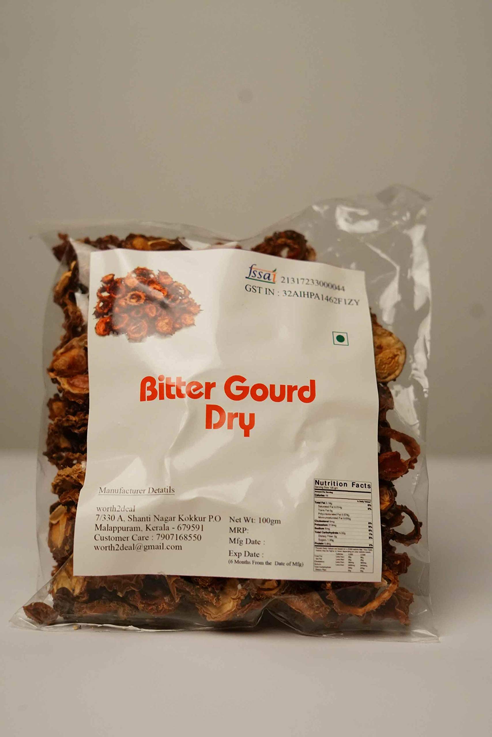 Buy Worth2Deal Kerala Special Sundried Paavakka Bitter Gourd Kondattam