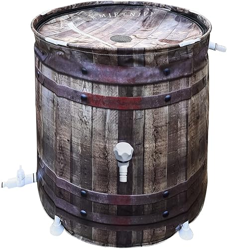 Rain Barrel Sistema de recolección de agua de lluvia plegable anticolapso,Tanque de almacenamiento de agua portátil,Captador de agua de jardín