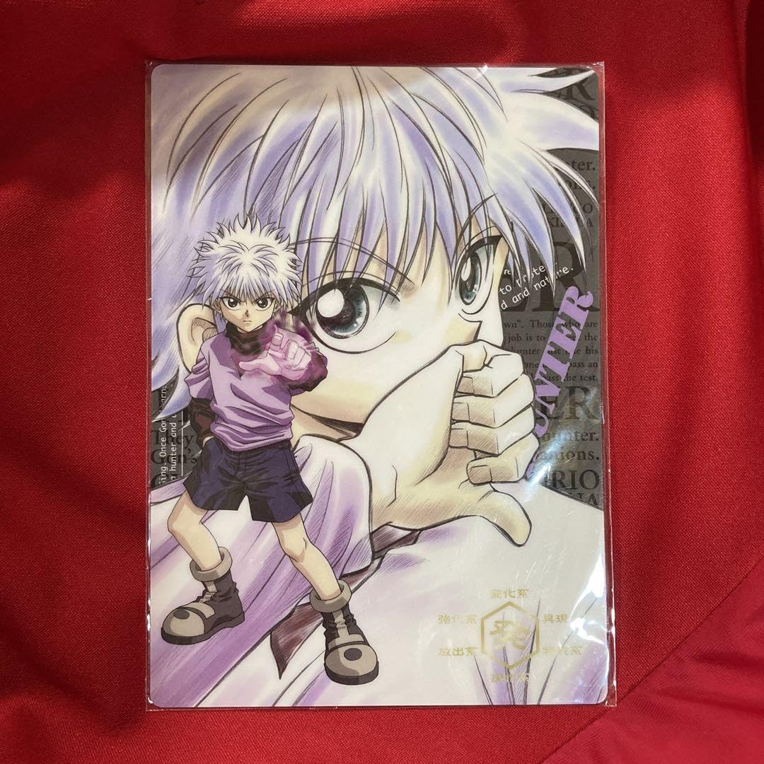 ハンターハンター　キルア　下敷き HUNTER×HUNTER ハンター×ハンター キルア ミニ下敷き - メルカリ