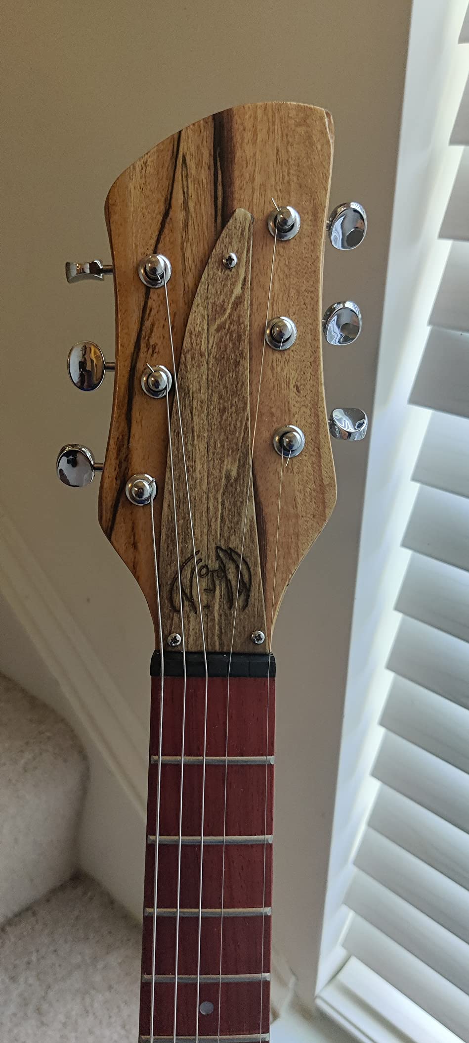 30/mo Finance Censtar Handmade DIY 325 Electric Guitar Kit,Solid electric guitar with free