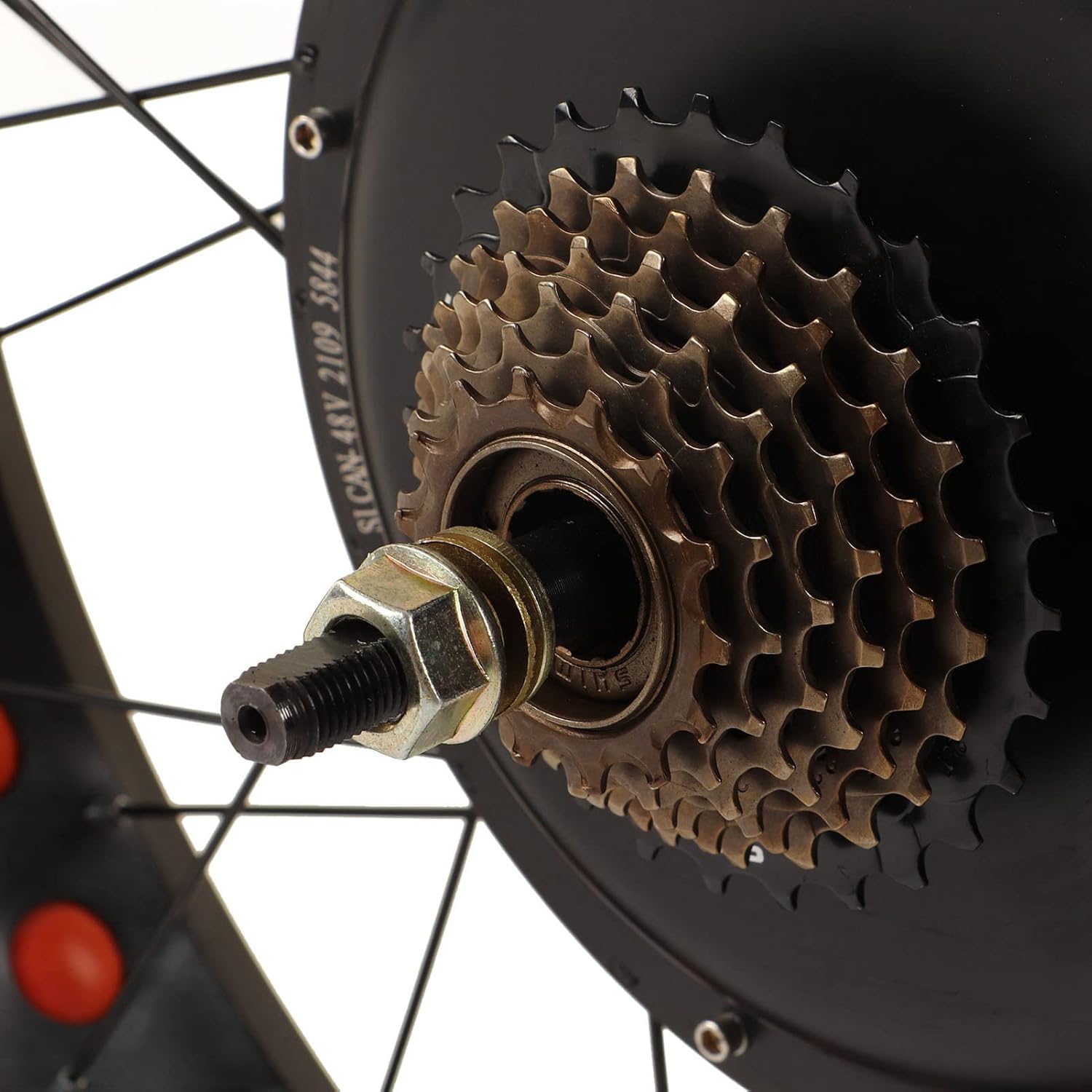 電動自転車変換キット、1500W 48V後輪ハブモーターS866ディスプレイ