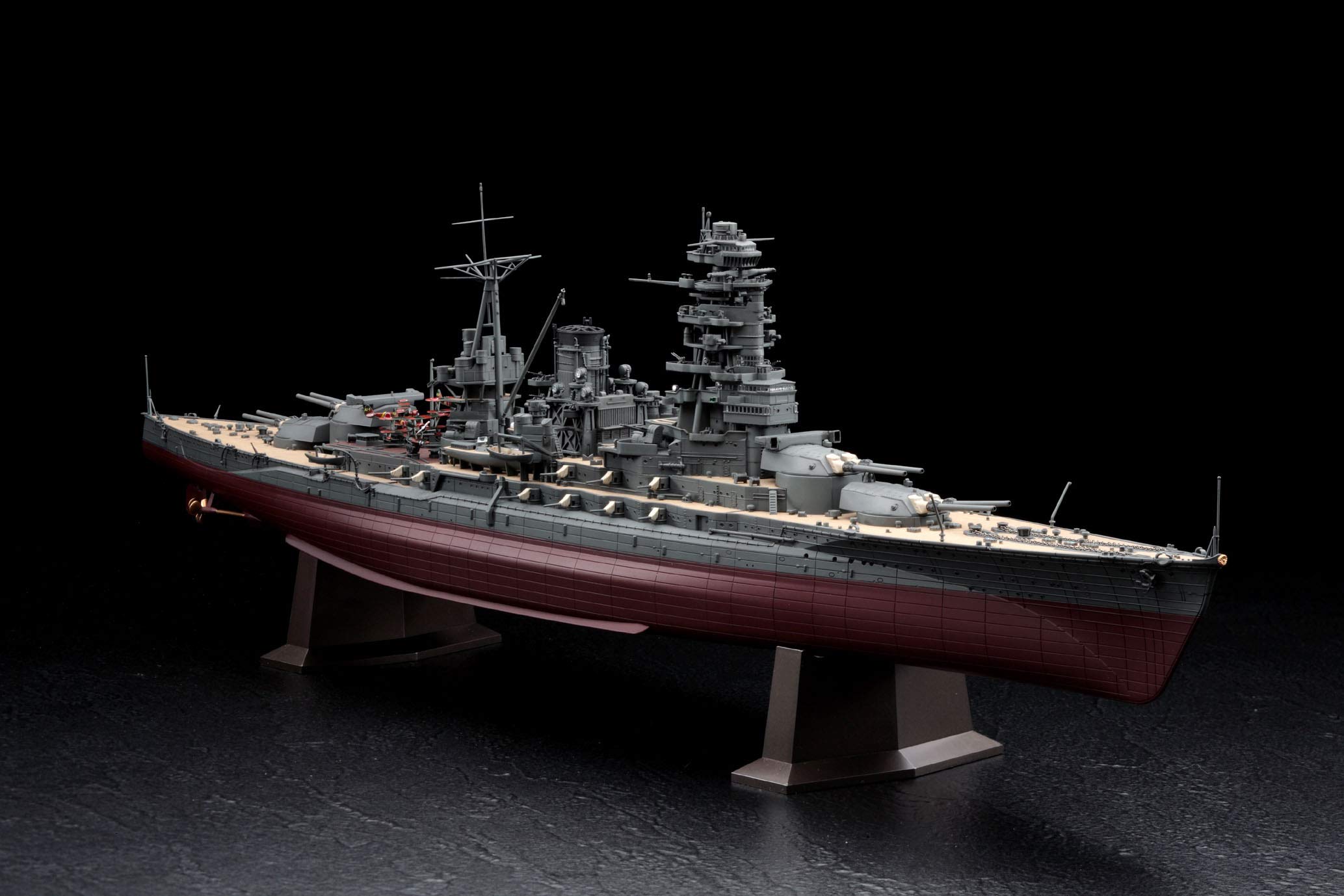 戦艦　長門　350 完成品　ハセガワ ハセガワ1／350戦艦長門 捷一号作戦時（レイテ沖海戦）