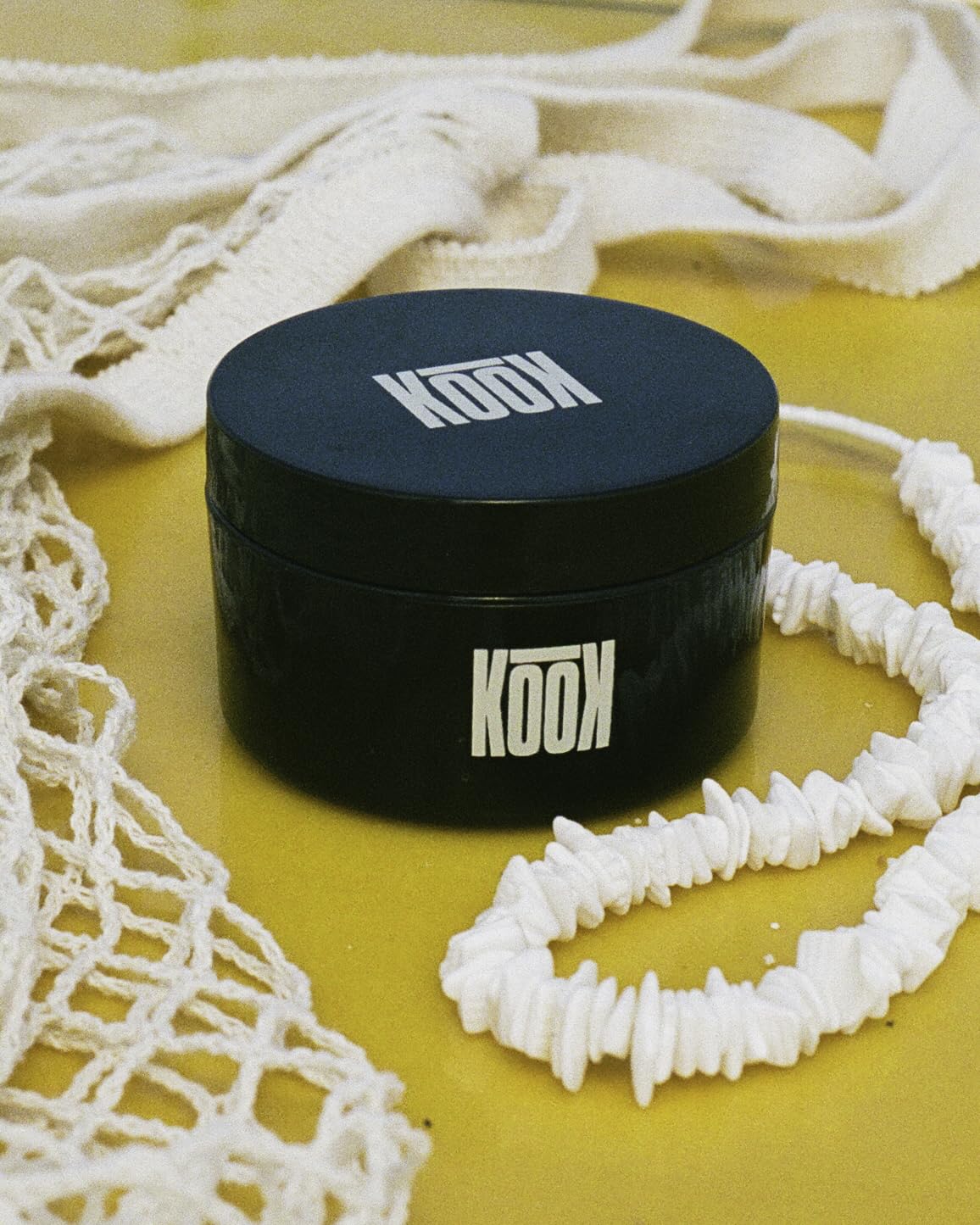 KOOK Pre-Swim Hair Mask — Wax Based Balm for Protection from Saltwater & UV | Chlorine & Pool Protection | Deep Conditioning Repair for Damaged & Color Treated Hair | 3.3oz Travel-Size Jar