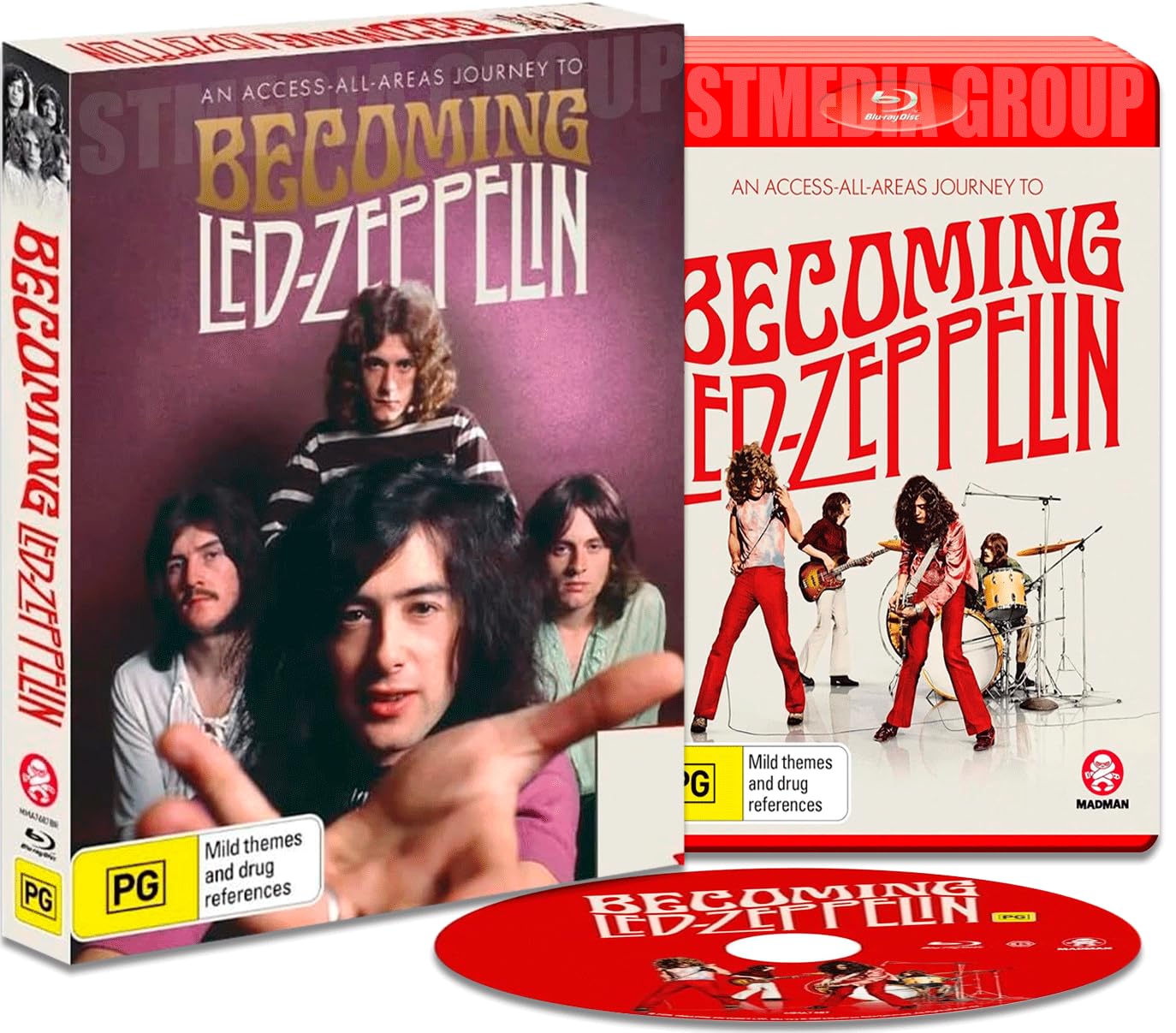 Becoming Led Zeppelin [Booklet] [Blu-ray] [Region Free]