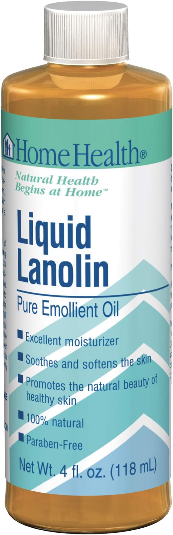 Home Health Liquid Lanolin, 4 Ounce