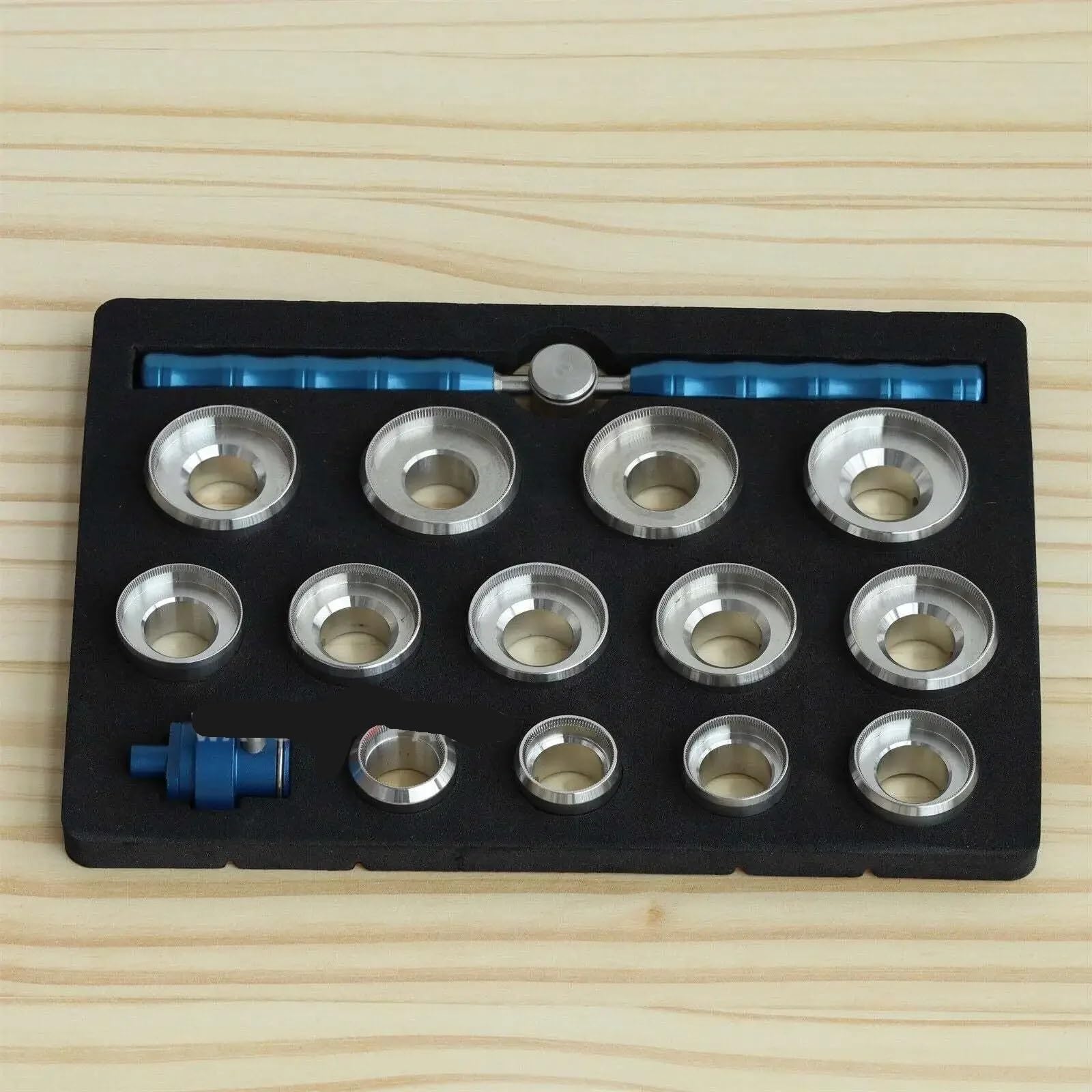 Abridor de extracción Cubierta Trasera Caja Reloj for Kit Herramientas Llave reparación para Abrir Tapa Trasera de Reloj