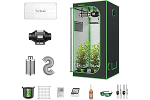 VIVOSUN GIY 3x3 Grow Tent Kit Complete: Cultivate Your Greens Effortlessly