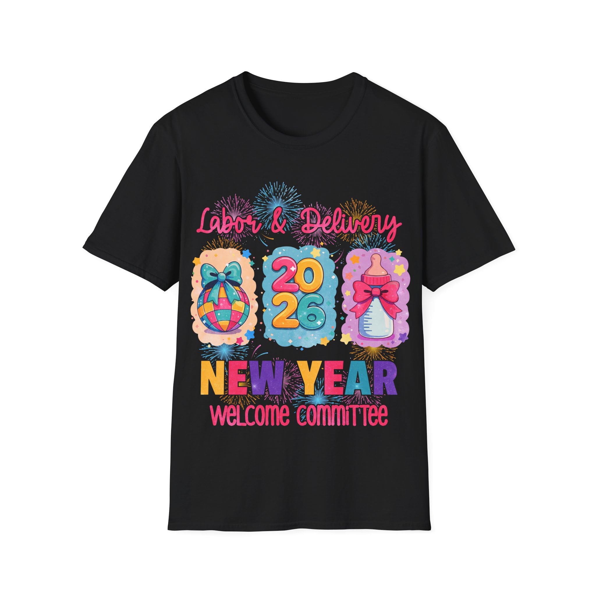 T-shirt Graphique Unisexe L&D - Haut Maternité Confort