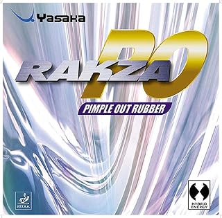 Yasaka RAKZA PO Table Tennis Rubber (Exclusive by TableTennis 'R' Us) (Black - Max)