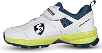 SG Century 6.0 Rubber Spiked Cricket Shoes - Durable PU Upper, Superior Traction & Grip for Peak Performance