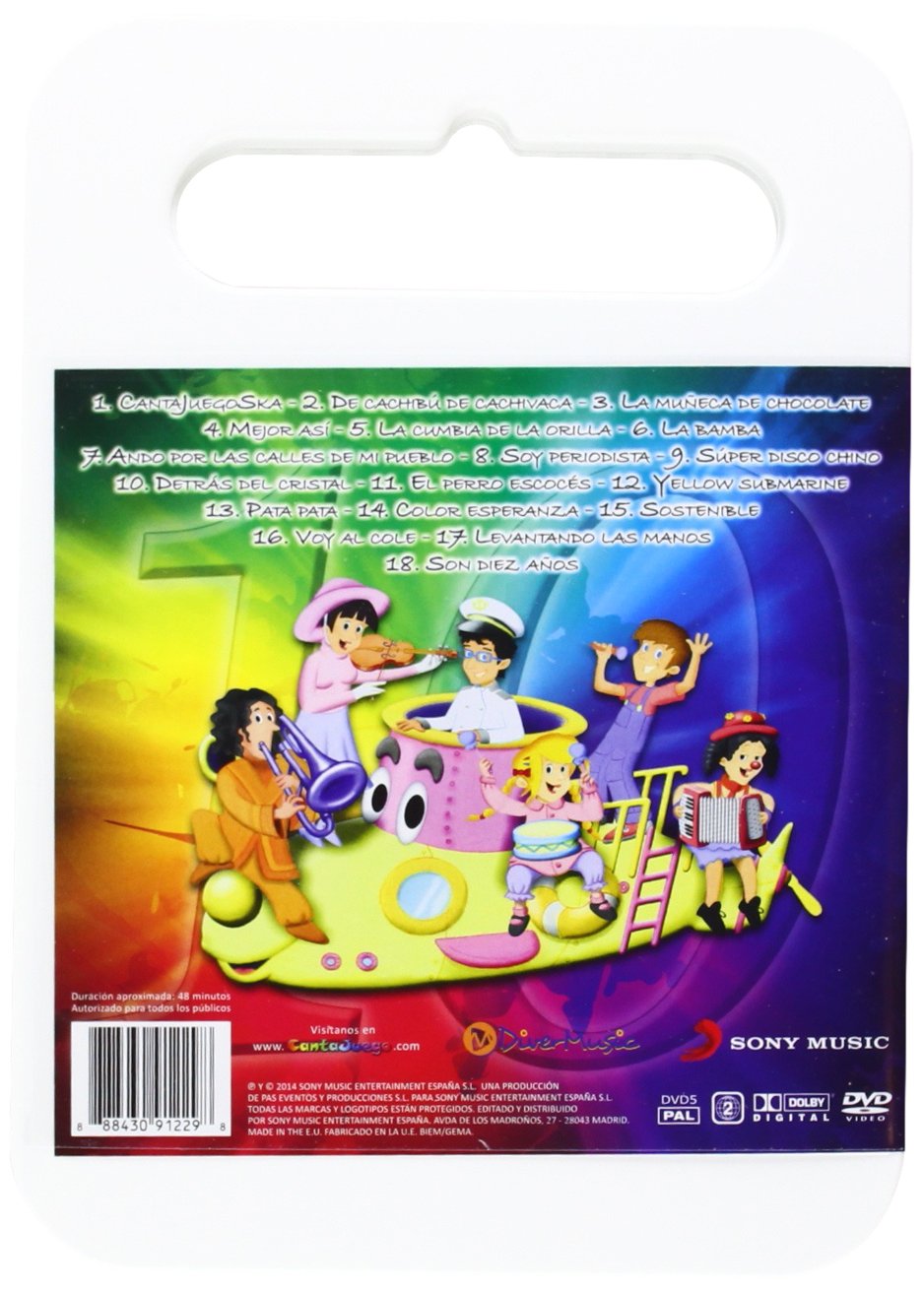 Cantajuego Volumen 10 DVD