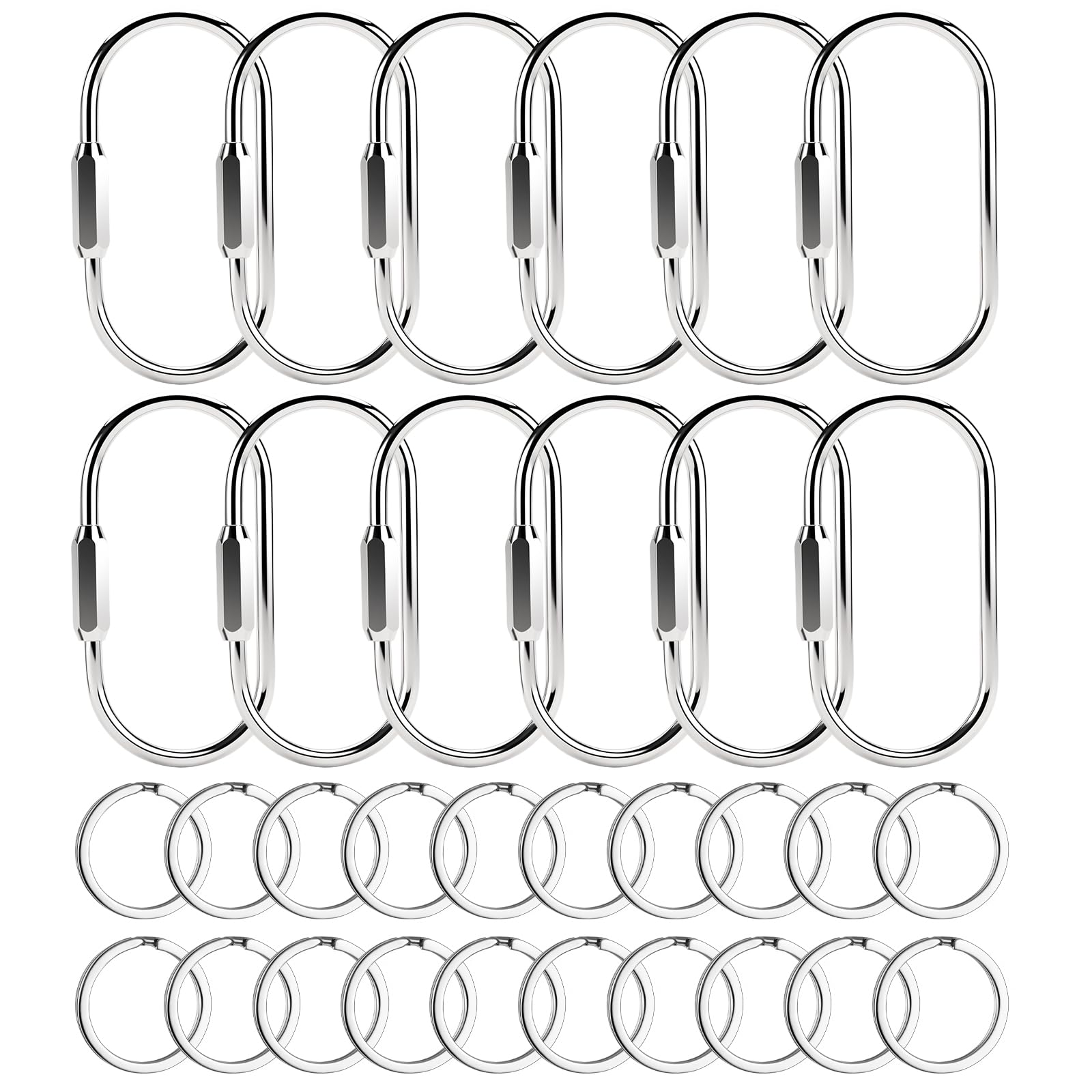Photo 1 of Otoolling Brass Quick Links - 30 Pcs Silver