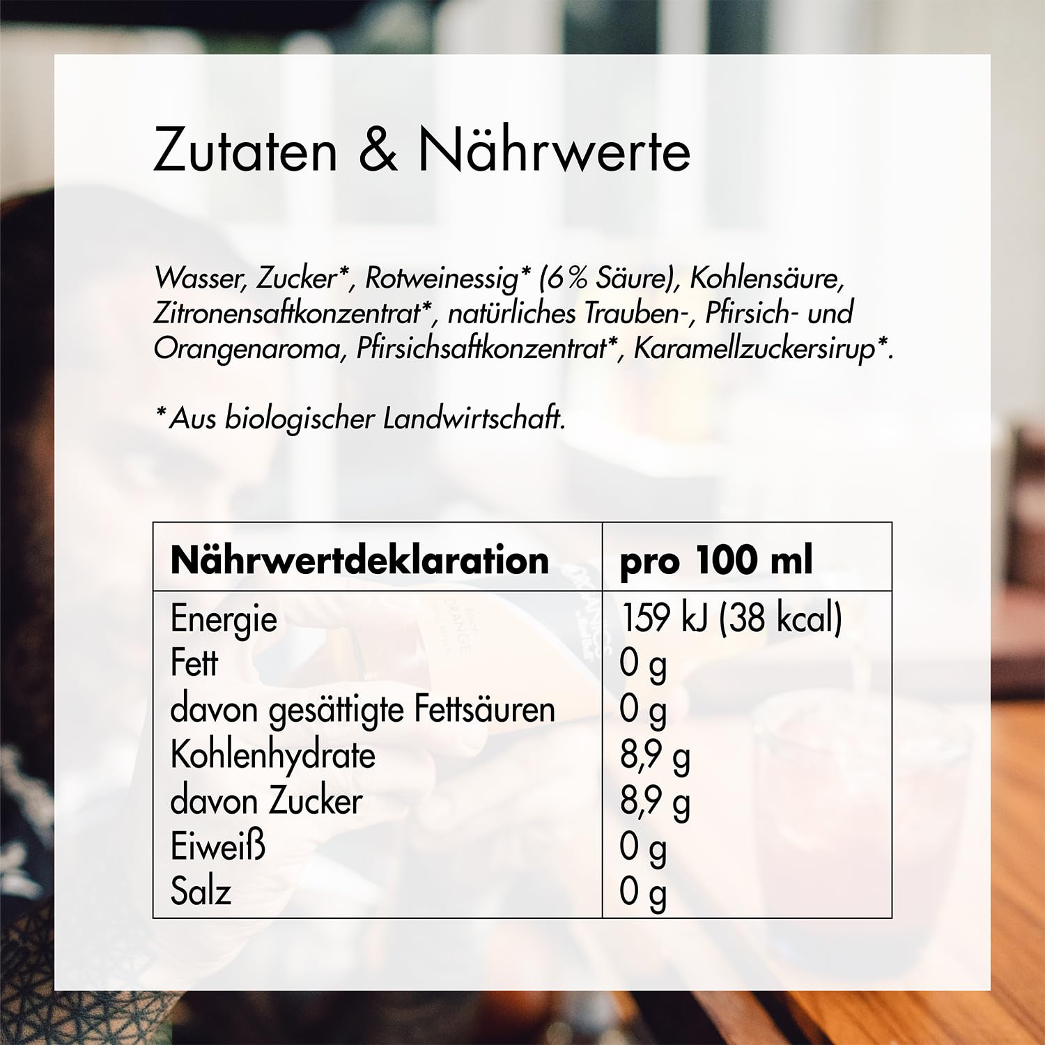ORGANICS Fizzy Peach by Red Bull 330ml - 24er Palette Dosen - Bio Getränk Pfirsich Geschmack 100% natürliche Zutaten, EINWEG (24 x 330 ml)