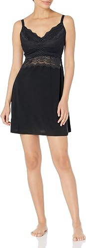 Cosabella Women's Ceylon Modal Curvy Babydoll, Black, X-Large