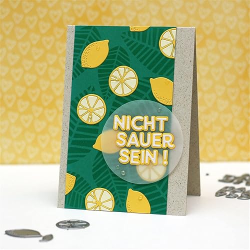 Miniatura 2 de FAWENUCY Troqueles para álbumes de recortes, letras y números ingleses de corte de metal para hacer tarjetas, plantilla de papel para manualidades,