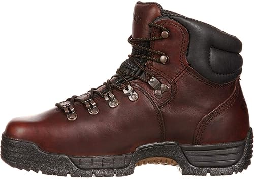 Rocky FQ0007114 (L) 6" BrnMobi RWP Medium 8.5 Work Boots