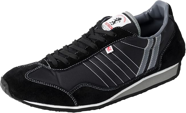 PATRICK Unisex Adult Stadium STADIUM Sneakers, Made in Japan, Black