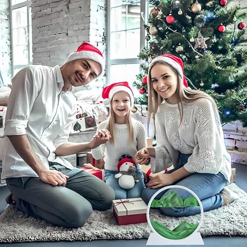 Miniatura 73 de BGFJYUK Imagen artística de arena móvil en movimiento, vidrio templado redondo 3D paisajes de arena de mar profundo con pantalla que fluye marco