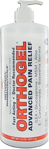 Orthopedic Pharmaceuticals Orthogel Cold Therapy, Botella con bomba de 32 onzas (OR4124) Categoría Cuidado de la piel