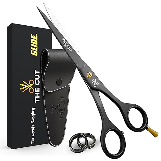 The Cut Factory 6.5" Matte Black Scissors