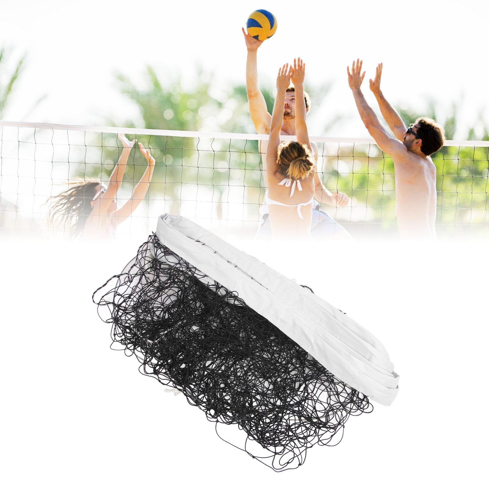 Profesjonalna siatkówka Net site Cable wzmocniona siatkówka siatkówki na plaży Backyard