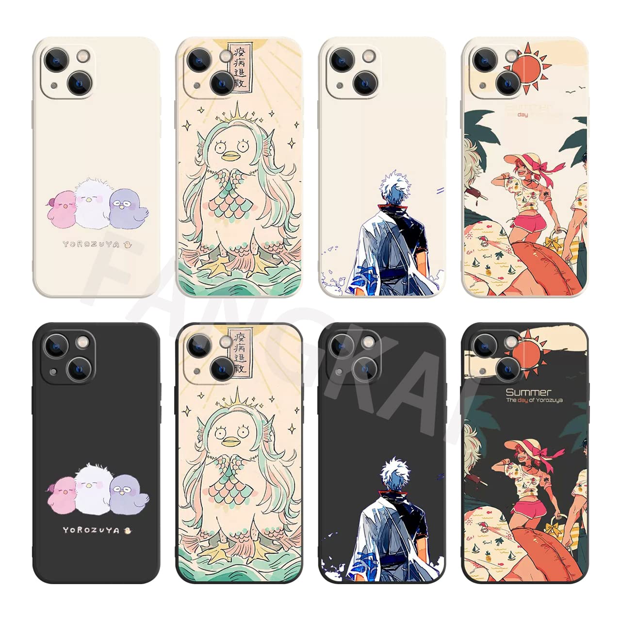 Amazon.co.jp: FANGKAI 銀魂 スマホケース Iphone14ケース 坂田銀時