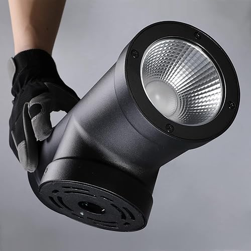 Miniatura 7 de LEONLITE Luces LED de 12 pulgadas cilindro hacia arriba hacia abajo luz de pared moderna para exteriores de 24 W 120-277 V 1500 lm IP65 impermeable