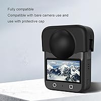 Vista 2 de Protector de lente de silicona para OSMO 360, tapa antipolvo y a prueba de arañazos con fácil instalación y extracción