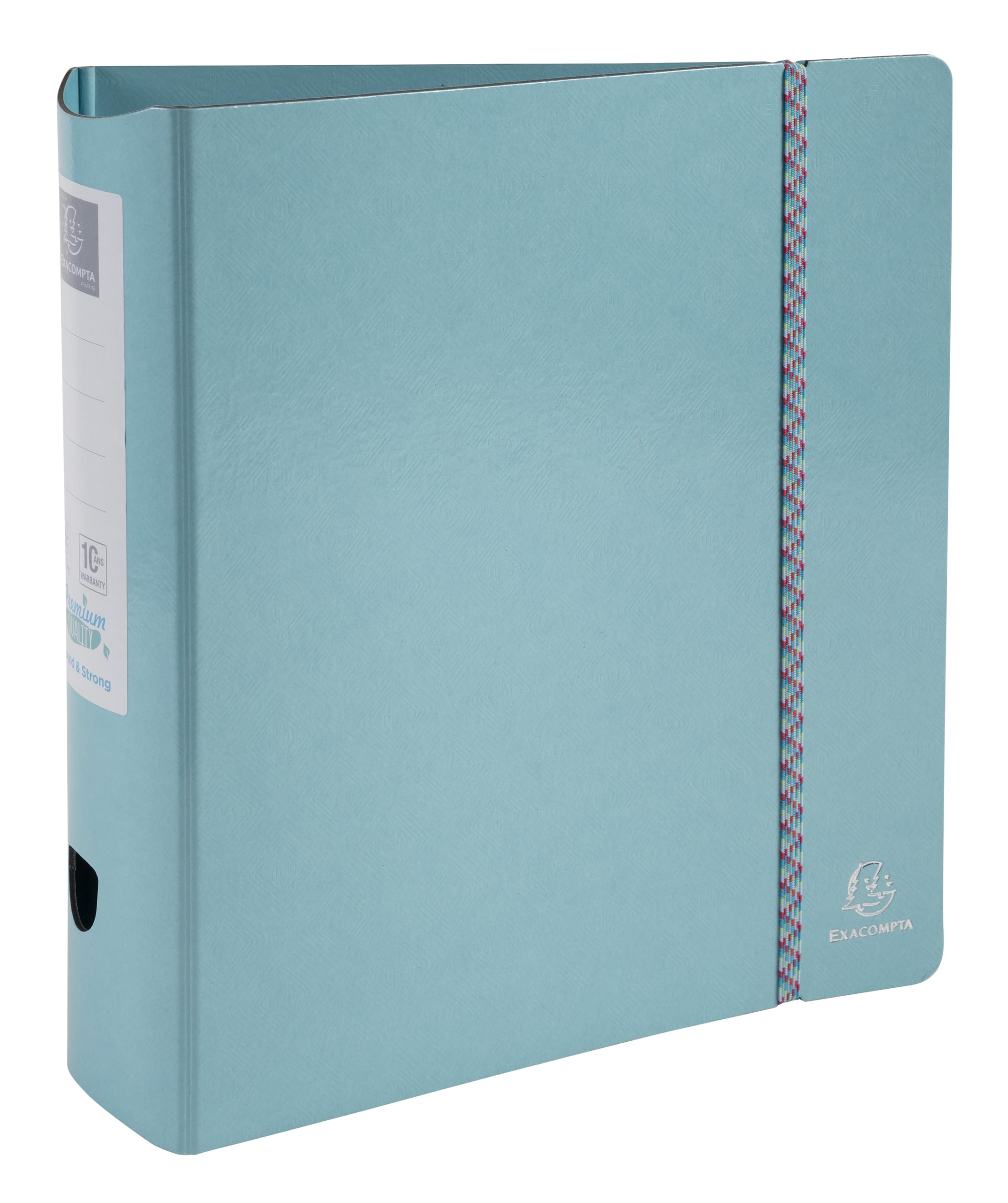 Exacompta - Ref 53244E - Prem'Touch PP Lever Arch File - 320 X 300mm In Size, 2 Rings, Can Hold A4 Documents, 50mm Spine, 55mm Rings, FSC-Certified
