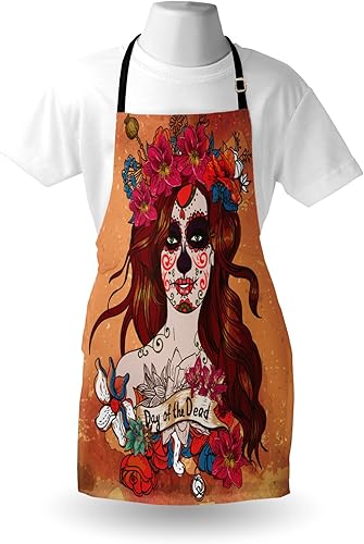 Miniatura 3 de Ambesonne Delantales personalizados, Canela Magenta