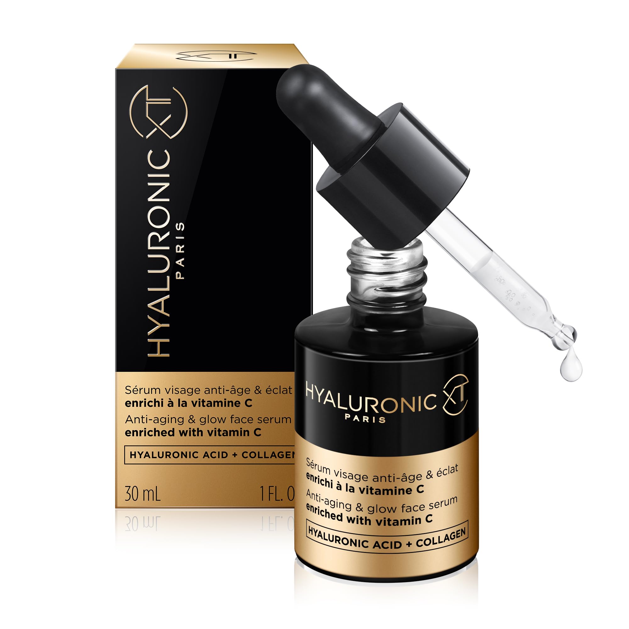 Sérum visage anti-âge & éclat enrichi à la vitamine C - 30mL
