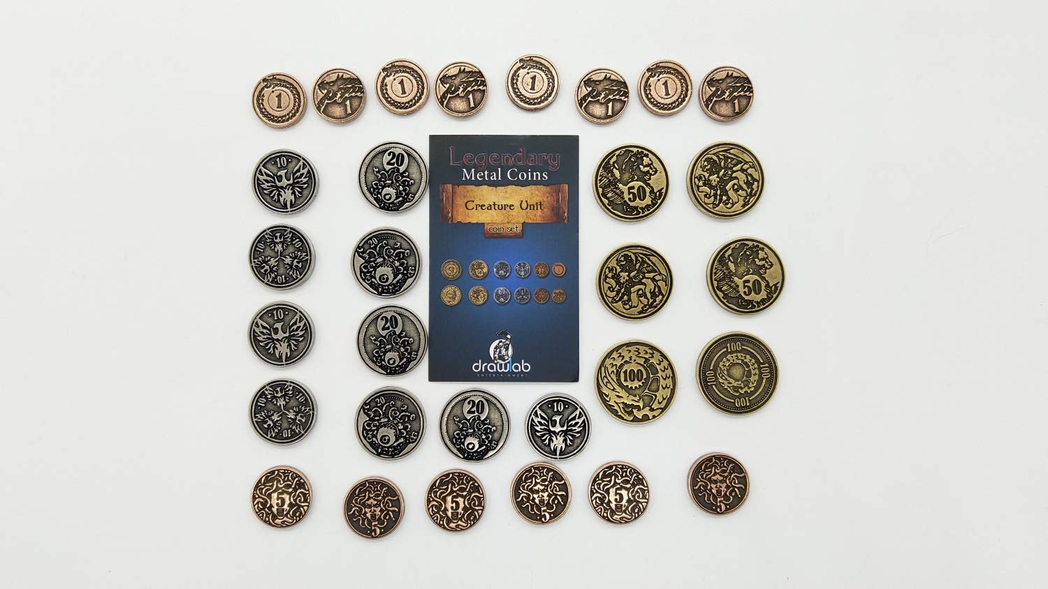 Drawlab DRW93736 Creature Unit Set (24 Pieces)