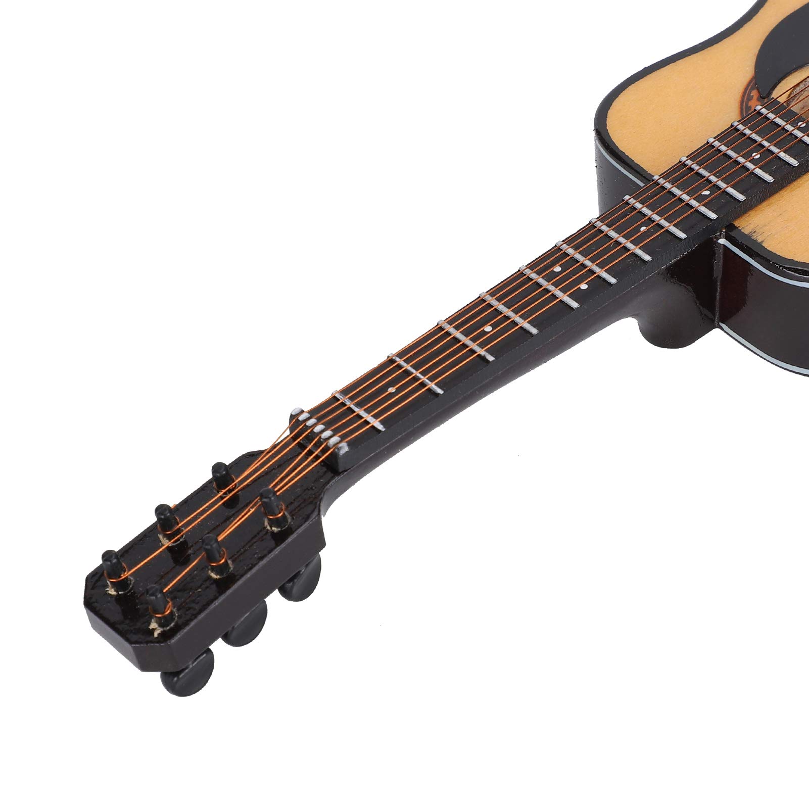 Modelo de Guitarra en Miniatura de 20 cm, para Amantes de la música para Decoración de Modelos Decoración de Oficina en Casa