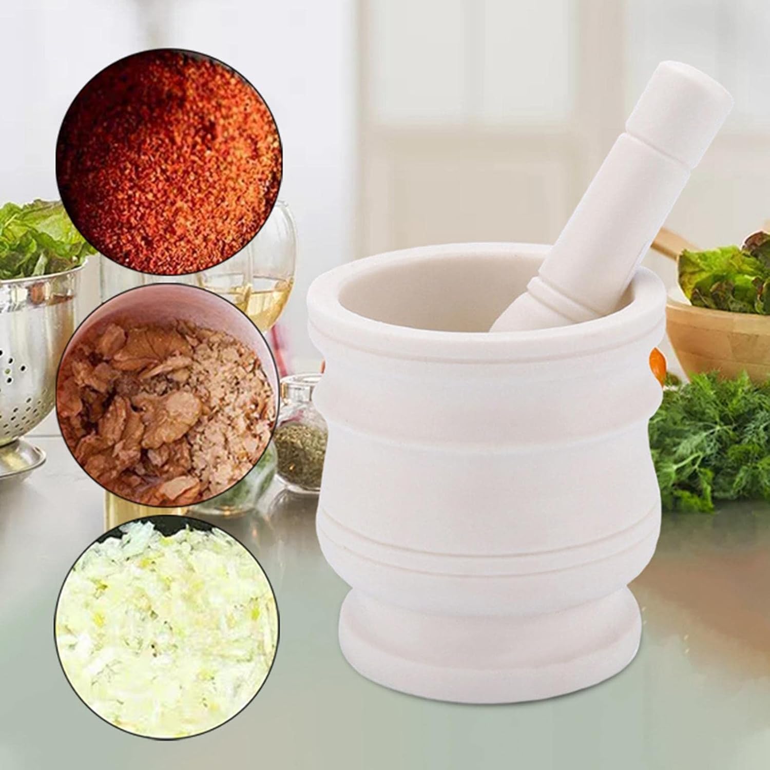 Pestle and Mortar Mortar Pestle Spice Crusher Manual Pill Crusher Spice Grinder