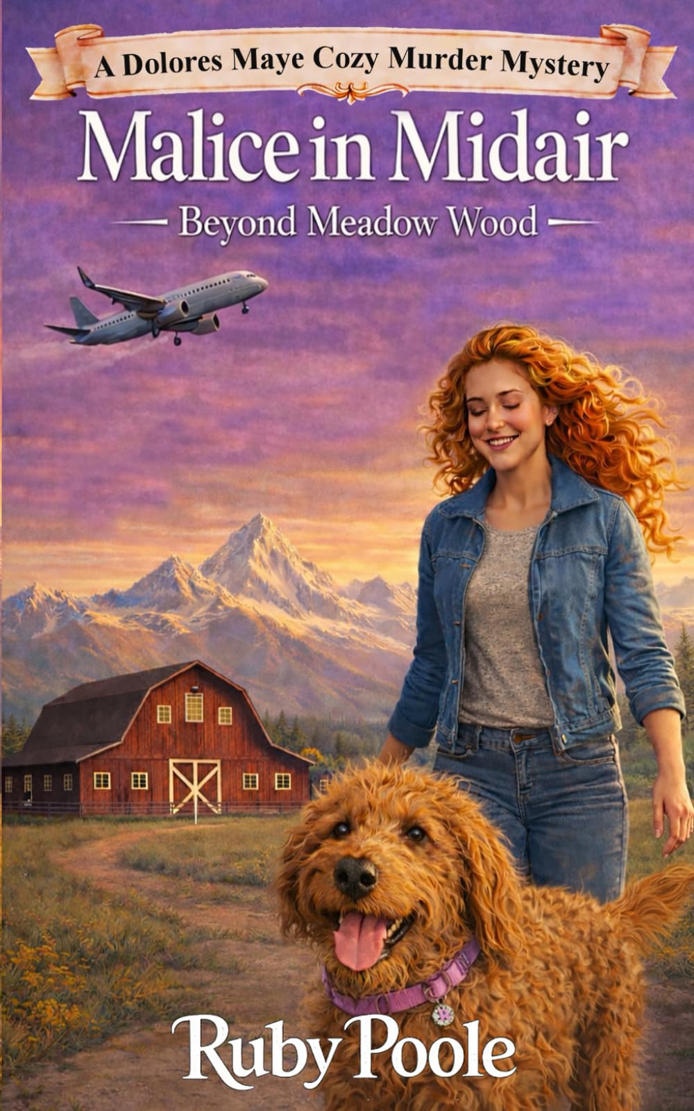 Malice in Midair: Beyond Meadow Wood: A Dolores Maye Cozy Murder Mystery