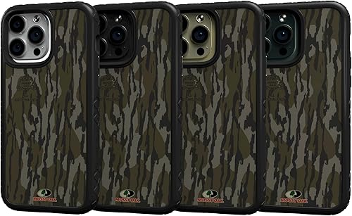Miniatura 5 de cellhelmet Mossy Oak  Bottomland Orig  Funda de doble capa en negro ónix diseñada para iPhone 12 Pro Max a prueba de golpes y caídas, duradera, como